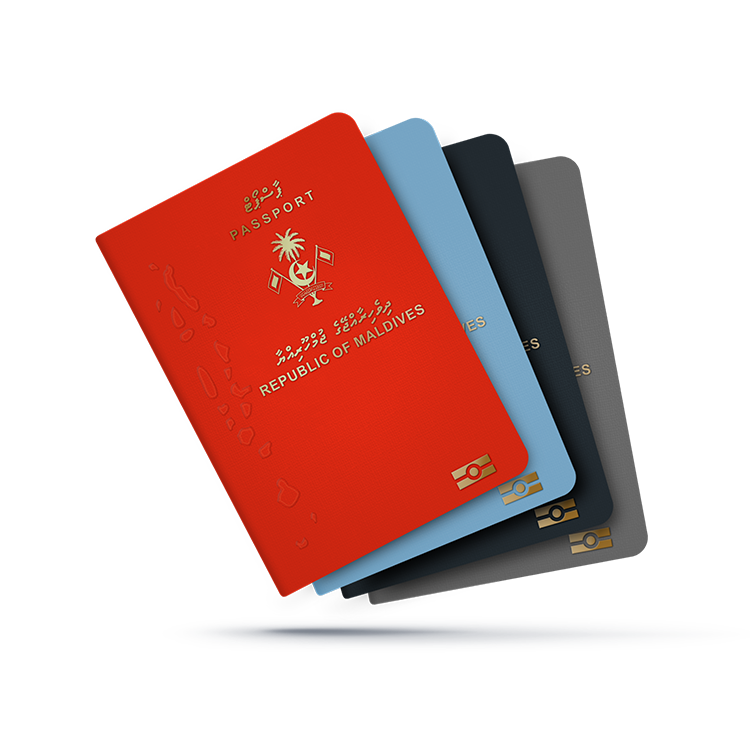 El sistema de pasaportes electrónicos de las Maldivas